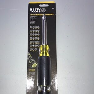 Klein Tools 27-in-1 Tamperproof Screwdriver - Brand new in box